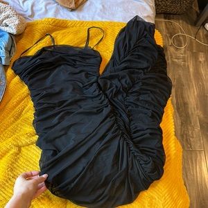 HOUSE OF CB MESH DRESS